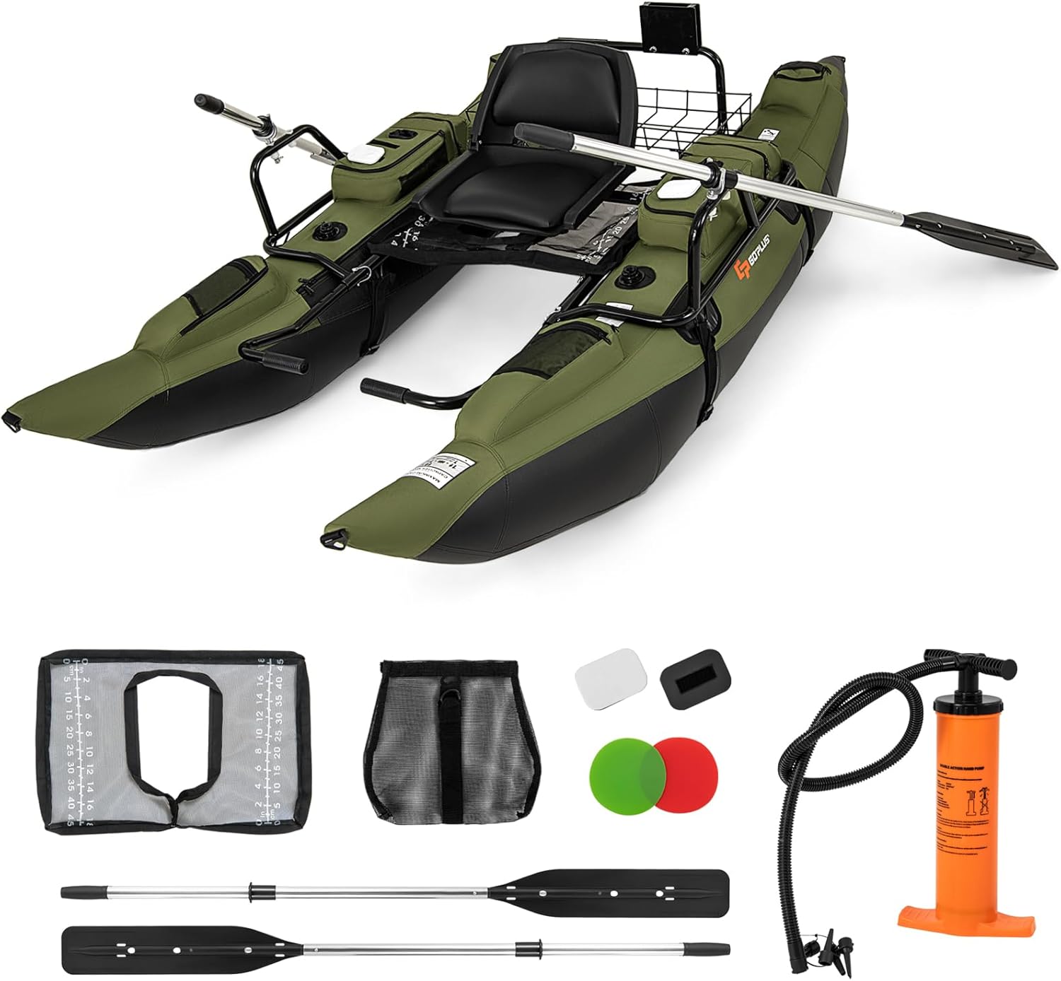 Opblaasbare bellyboot voor vol - Fishing Boat Seat recensie en prijs